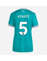 Liverpool Ibrahima Konate #5 Kolmaspaita Naisten 2025-26 Lyhythihainen
